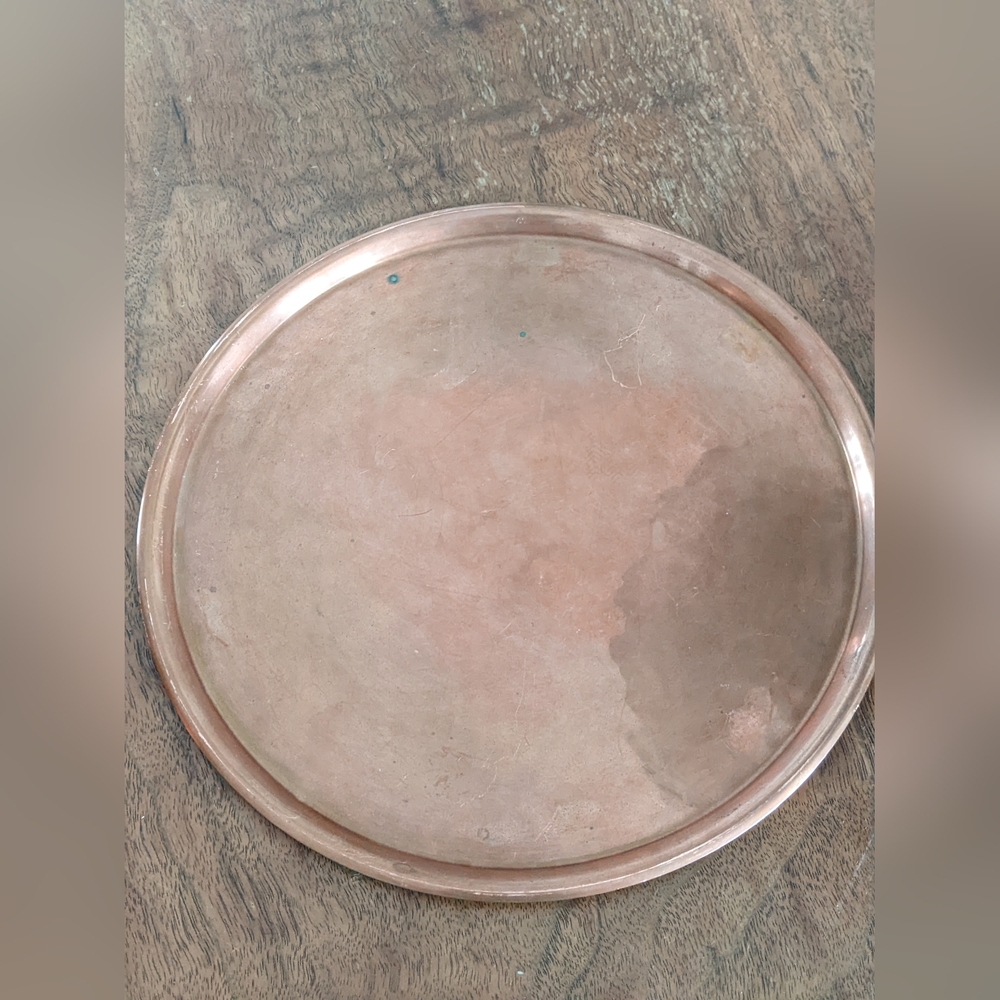 MID CENTURY SWISS MADE COPPER SAUCEPAN ON STAND/fondue set, saucepan with - Picture 10 of 12